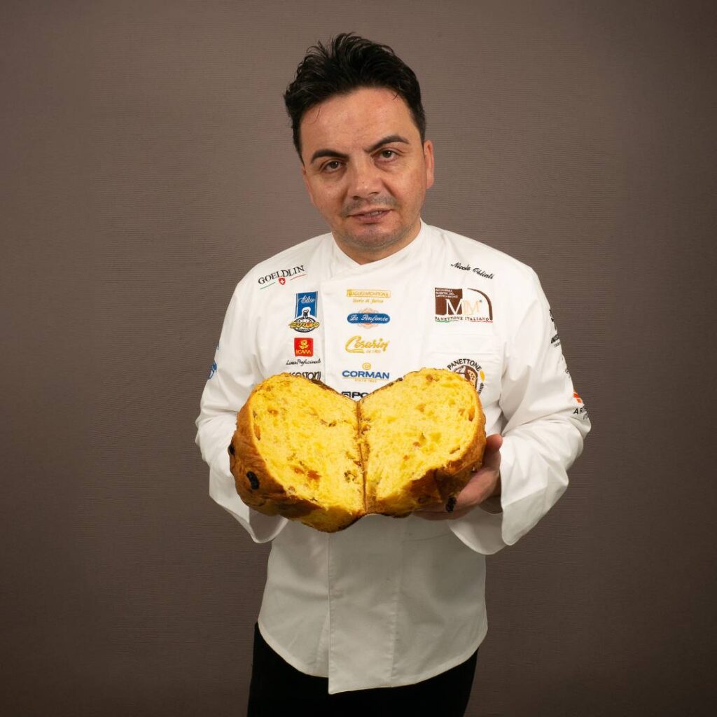 Nicola Obliato presenta un panettone artigianale a lievitazione naturale
