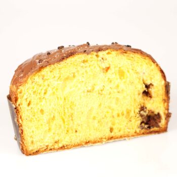 Panettone artigianale gianduia e mandarino di Nicola Obliato, lievitato naturalmente con lievito madre