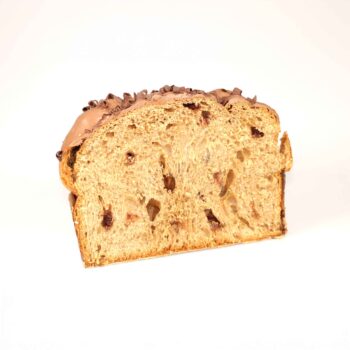 Panettone artigianale gianduiotto di Nicola Obliato, lievitato naturalmente con lievito madre