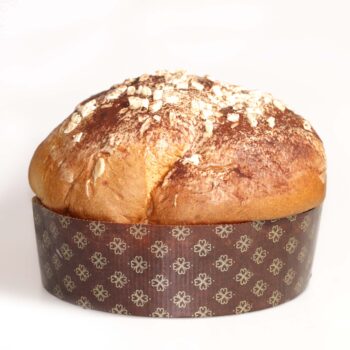 Panettone artigianale caffè, zabaione e cioccolato bianco di Nicola Obliato, lievitato naturalmente con lievito madre