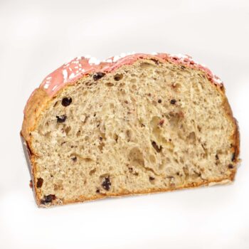 Panettone artigianale ai frutti di bosco di Nicola Obliato, lievitato naturalmente con lievito madre